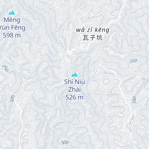 Map of Shí Niú Zhài