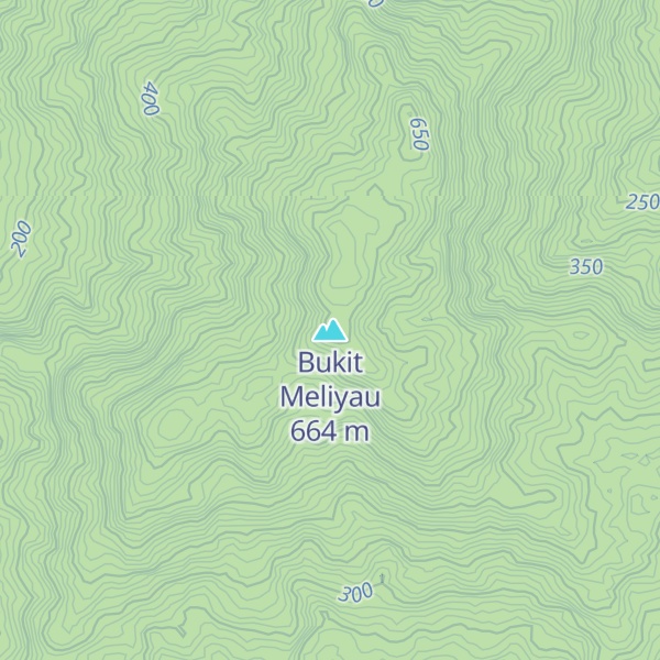 Map of Bukit Meliyau
