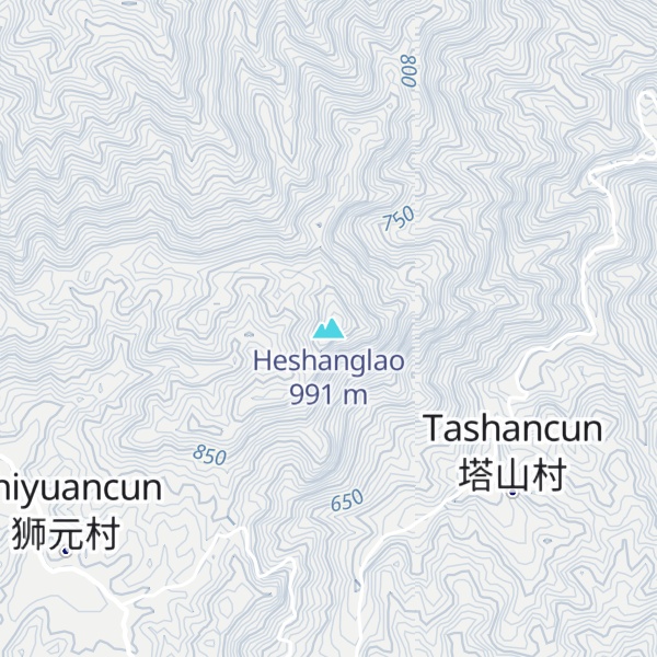 Map of Heshanglao