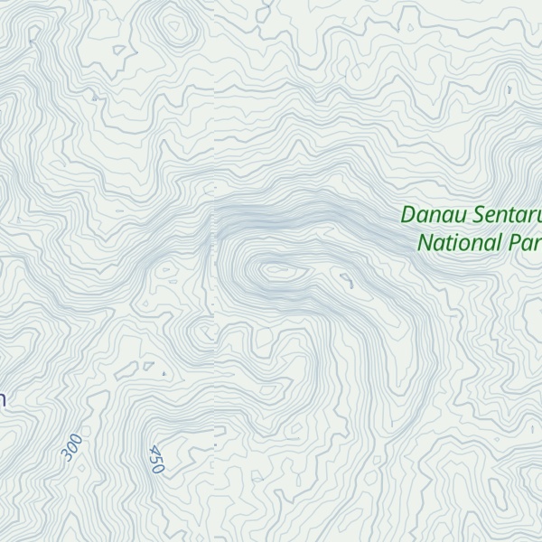 Map of Gunung Menyukung