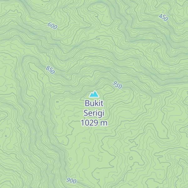 Map of Bukit Serigi