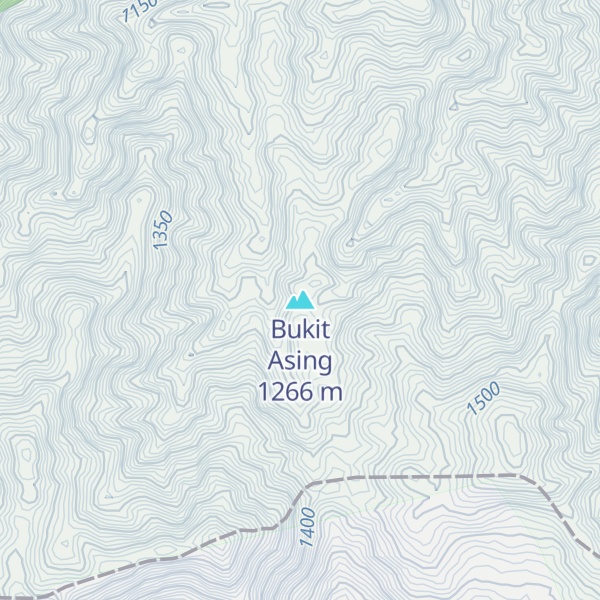 Map of Bukit Asing