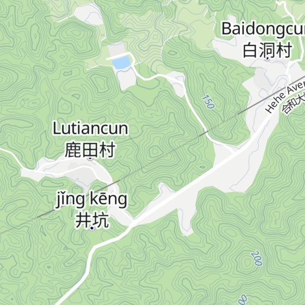 Map of Dàifū Dǐng