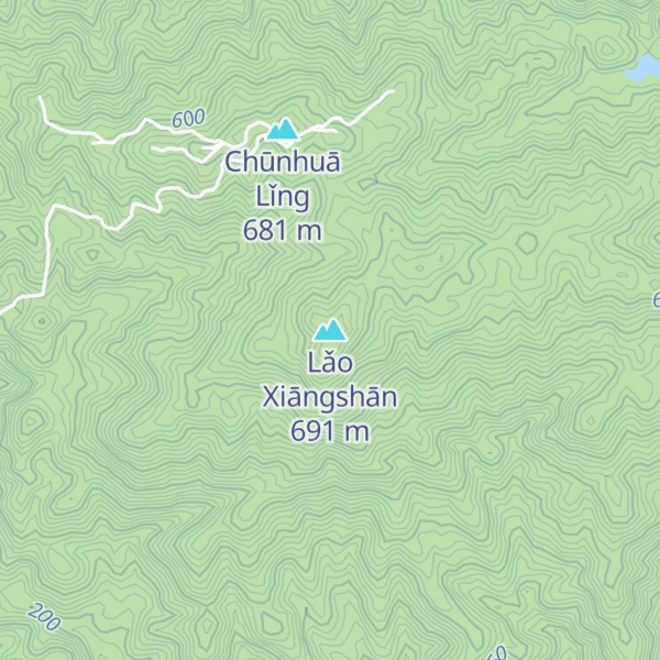 Map of Lǎo Xiāngshān