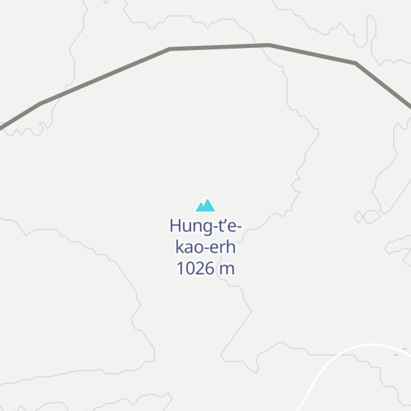 Map of Hung-t’e-kao-erh