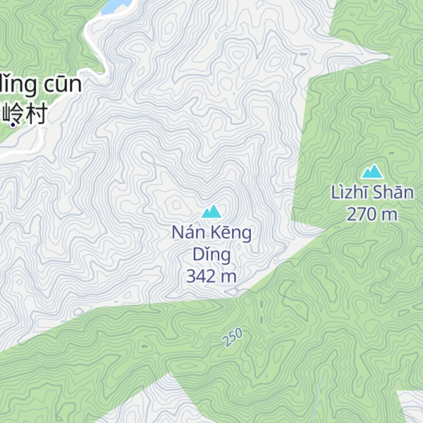 Map of Nán Kēng Dǐng