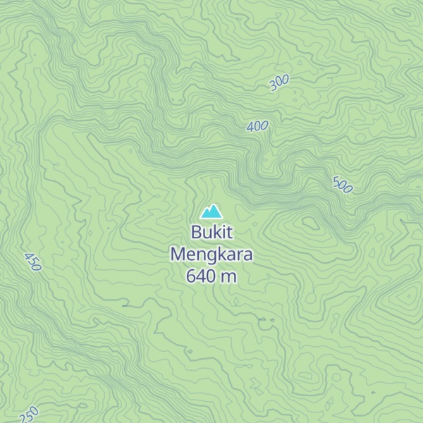 Map of Bukit Mengkara