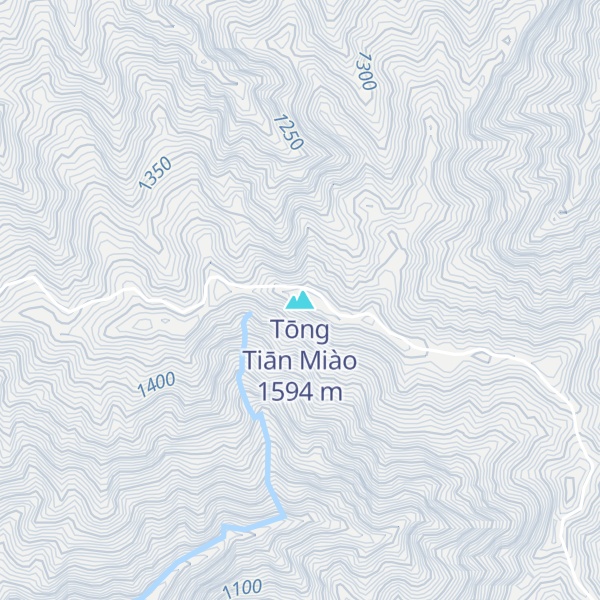 Map of Tōng Tiān Miào