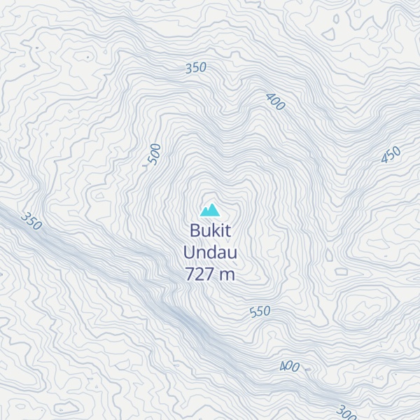 Map of Bukit Undau