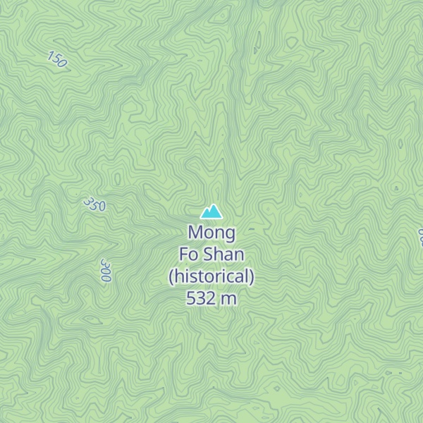 Map of Mong Fo Shan (historical)