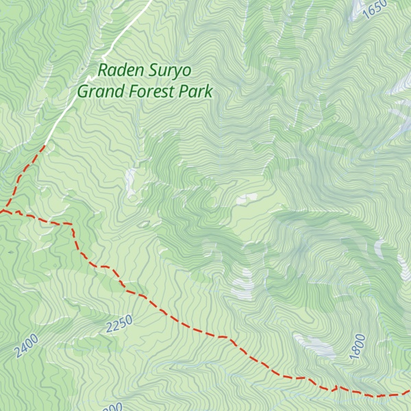 Map of Gunung Ringgit