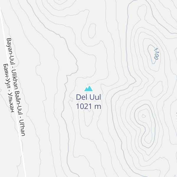 Map of Del Uul