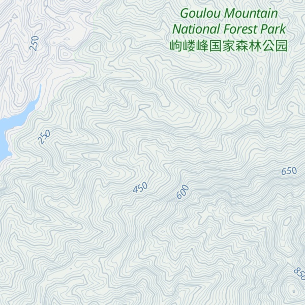 Map of Gǒu Lǒu Fēng