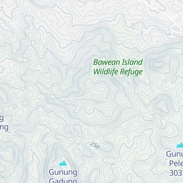 Map of Gunung Nangka