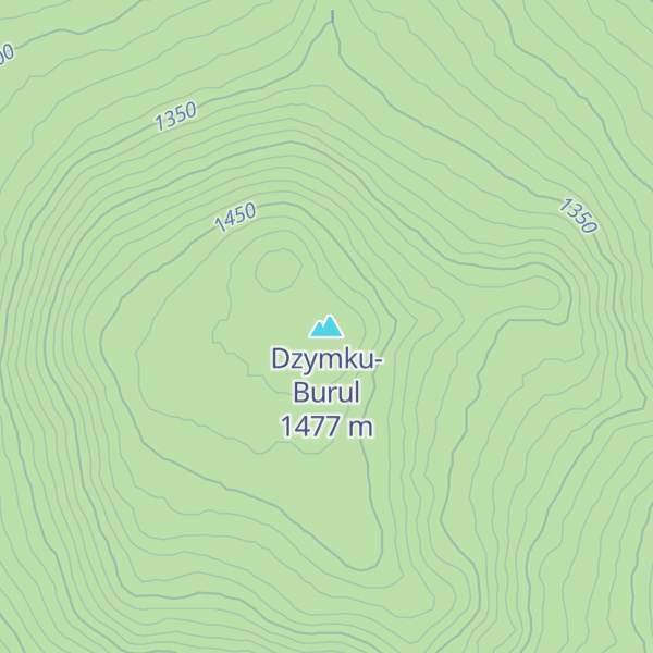 Map of Dzymku-Burul
