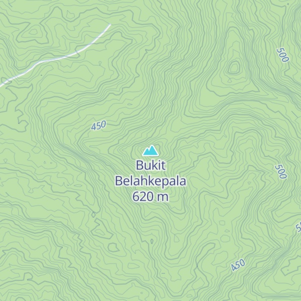 Map of Bukit Belahkepala