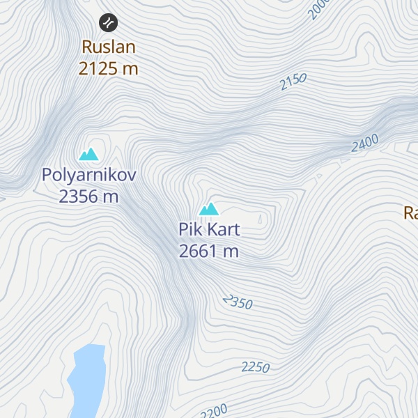 Map of Pik Kart