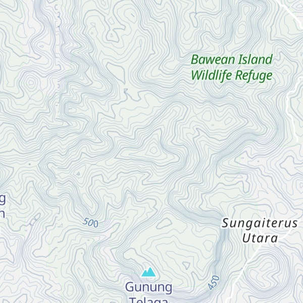 Map of Gunung Bringin