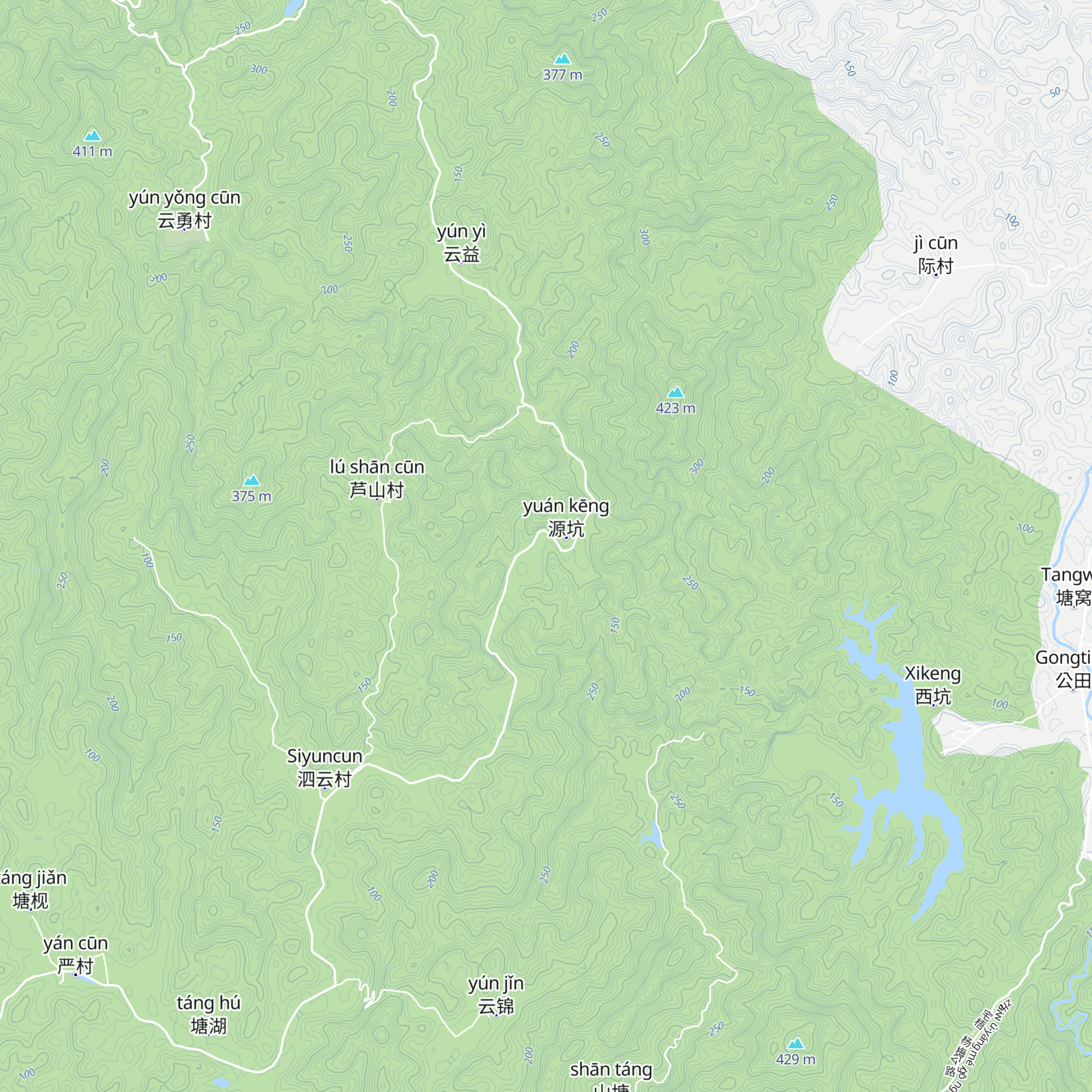 Fèng Míng Gǔ Yīhào Yíngdì map