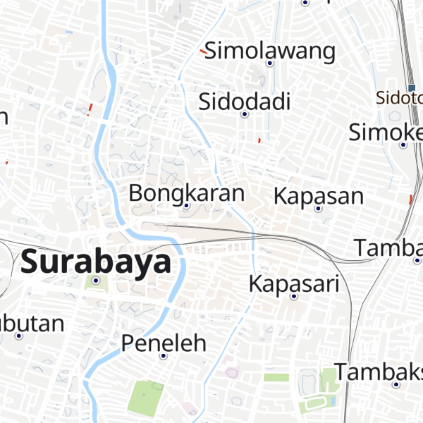 Map of Pos Jaga