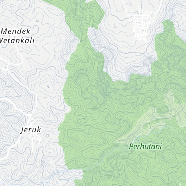 Map of Gunung Serayu
