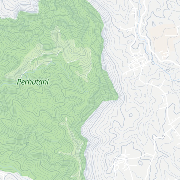 Map of Gunung Kumbo