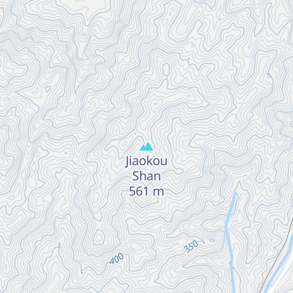 Map of Jiaokou Shan