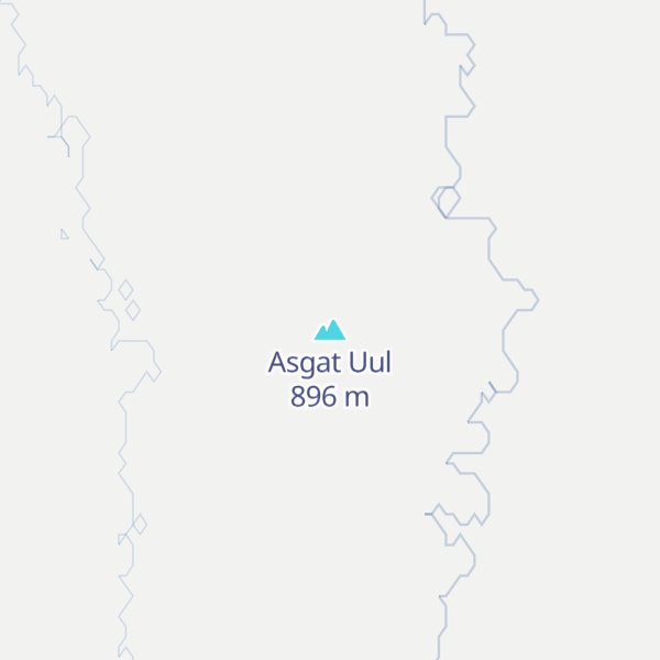 Map of Asgat Uul