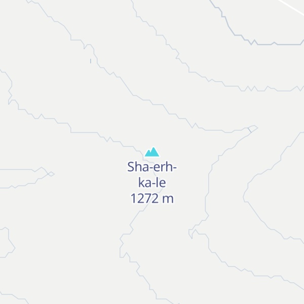 Map of Sha-erh-ka-le