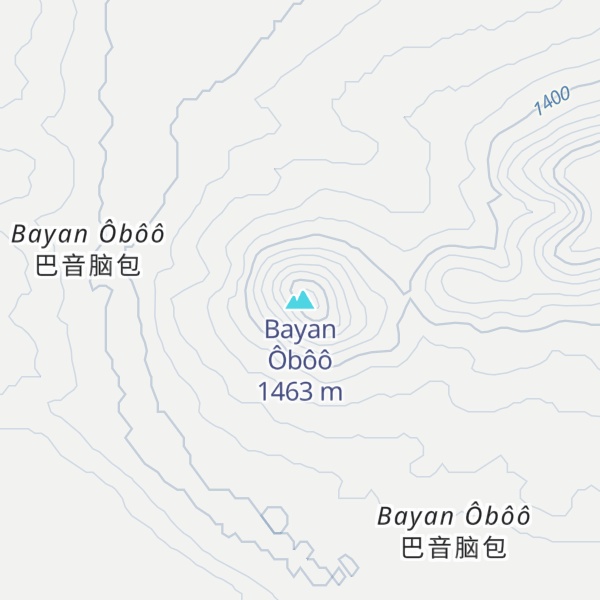 Map of Bayan Ôbôô