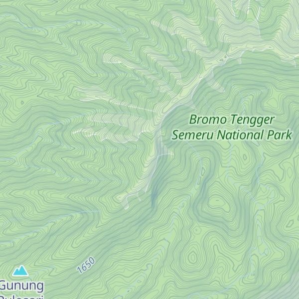 Map of Gunung Tutup