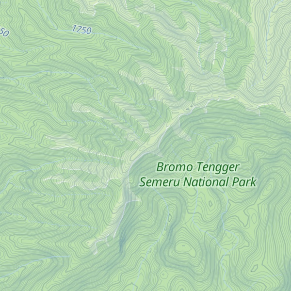 Map of Gunung Cemara