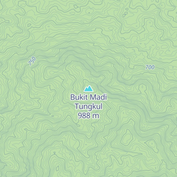 Map of Bukit Madi Tungkul