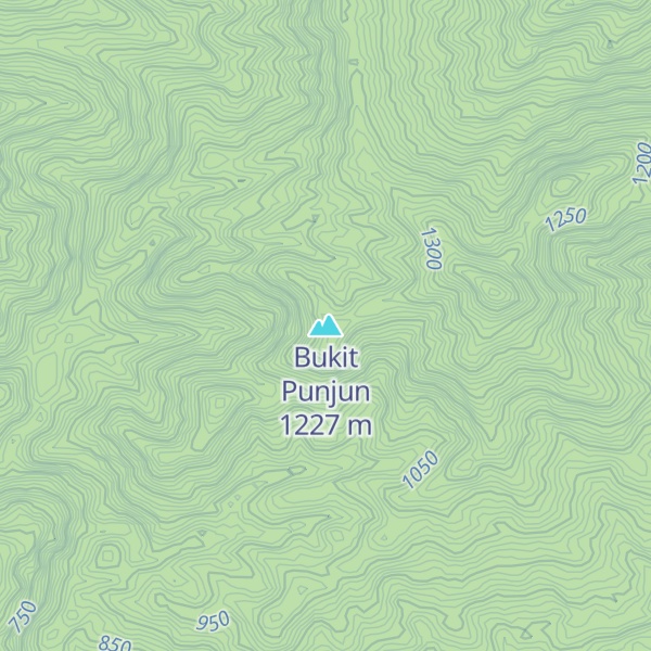 Map of Bukit Punjun