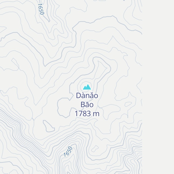 Map of Dànǎo Bāo