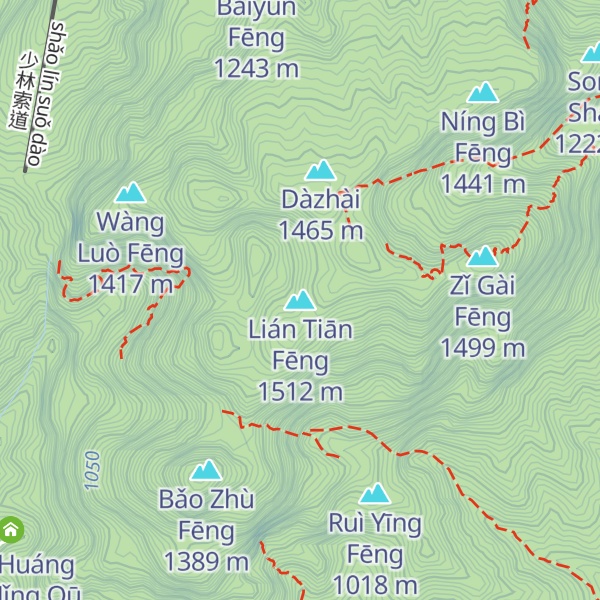 Map of Lián Tiān Fēng