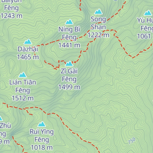 Map of Yào Táng Fēng