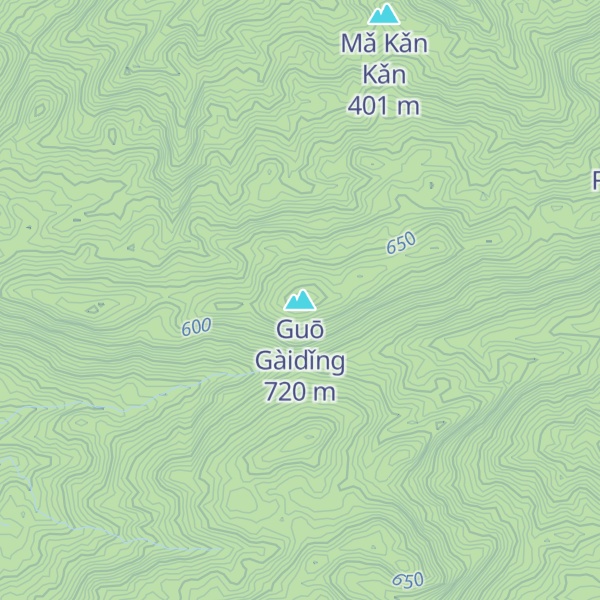 Map of Guō Gàidǐng