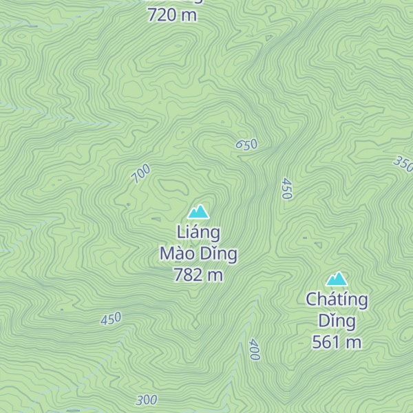 Map of Liáng Màodǐng
