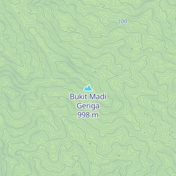 Map of Bukit Madi Geriga