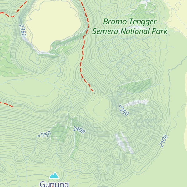 Map of Gunung Kursi