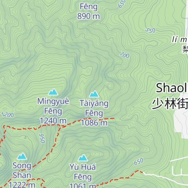 Map of Tàiyáng Fēng