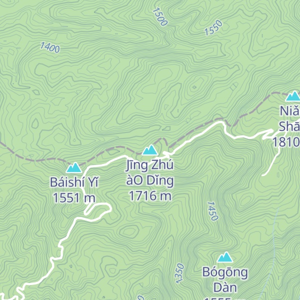 Map of Jīng Zhú àO Dǐng