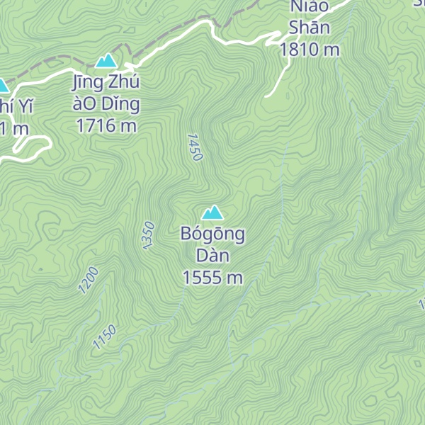 Map of Bógōng Dàn