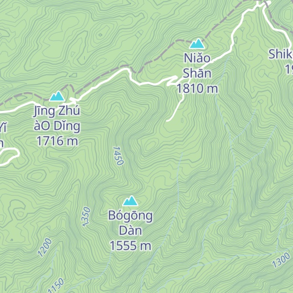 Map of Huáng Zhúpái