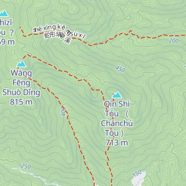 Map of Liú Sān Mèi