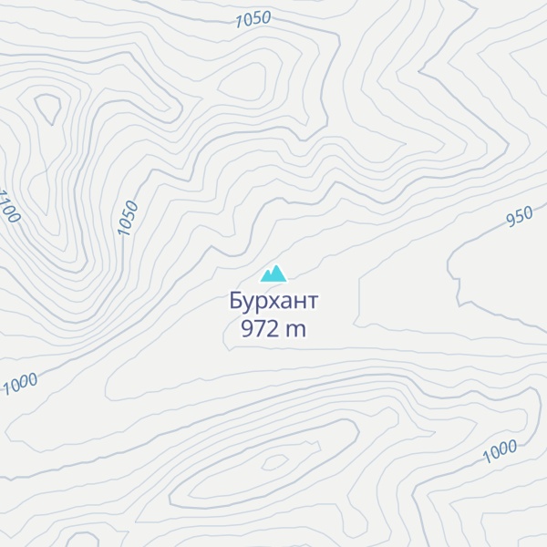 Map of Бурхант