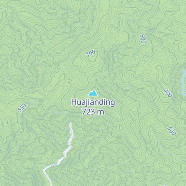Map of Huajianding