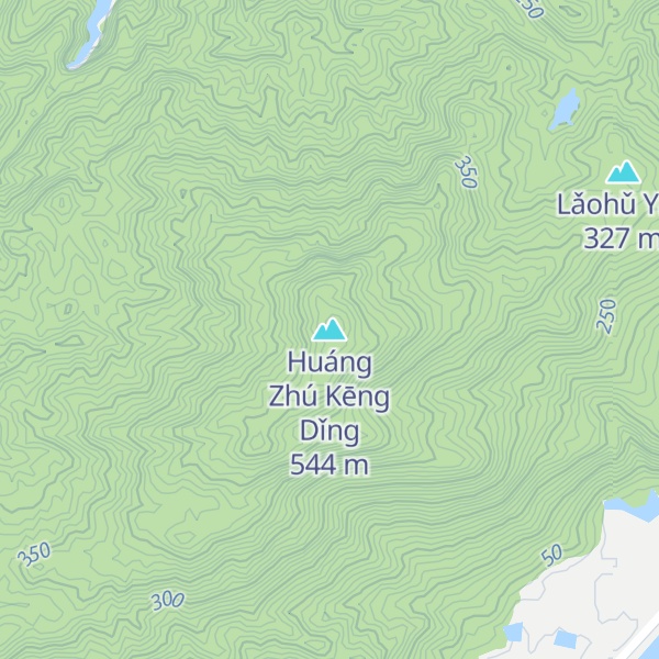 Map of Huáng Zhú Kēng Dǐng