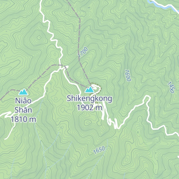 Map of Shikengkong